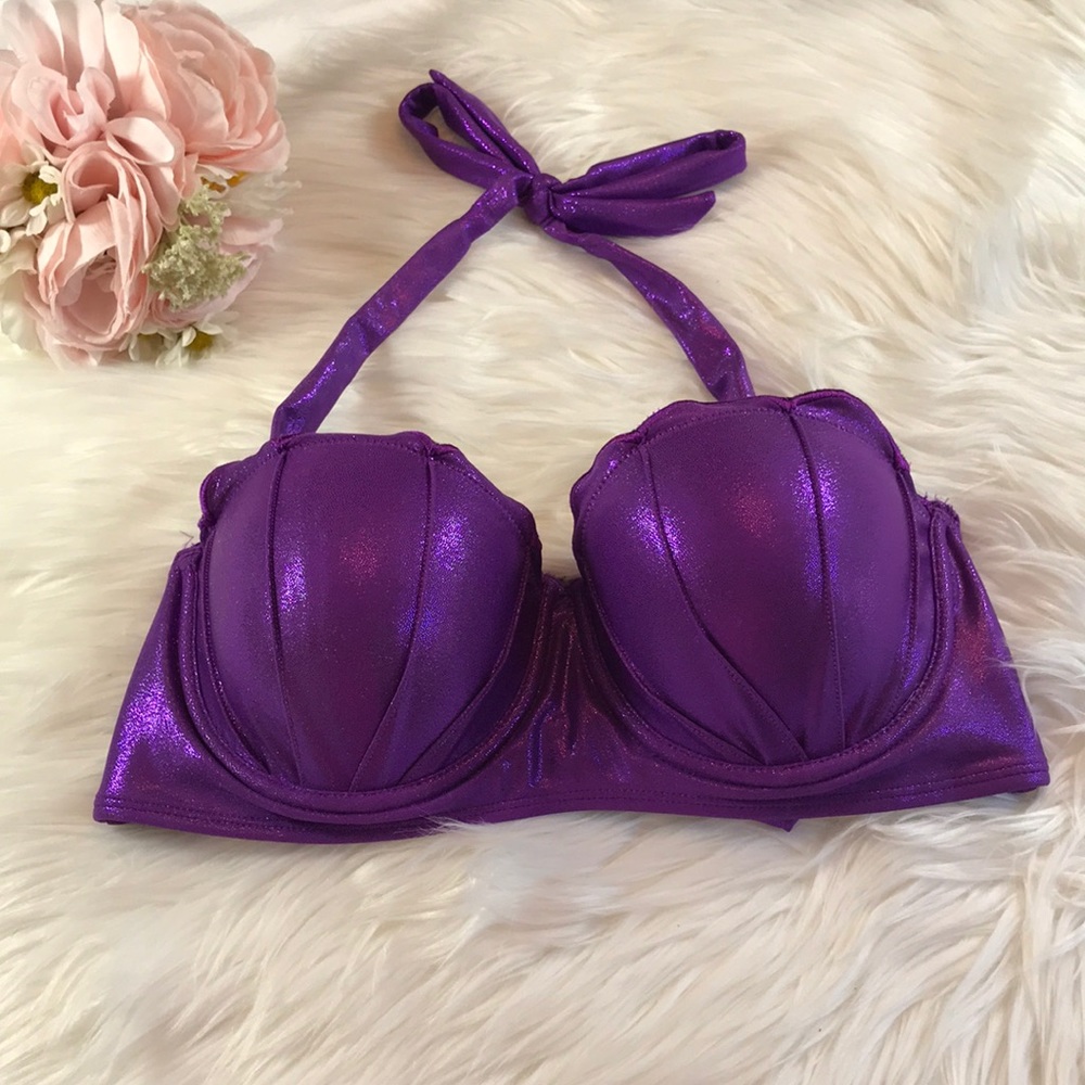 Hot Topic “Little Mermaid” Bikini Top